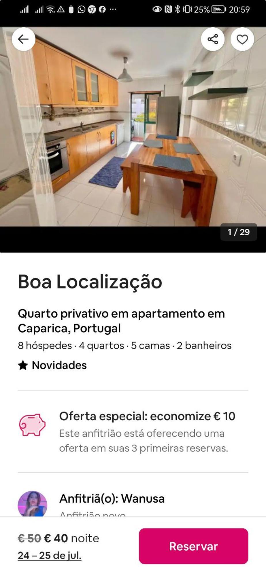 Апартаменты Quarto Boa Localizacao Com Cozinha E Casa De Banho Капарика Экстерьер фото
